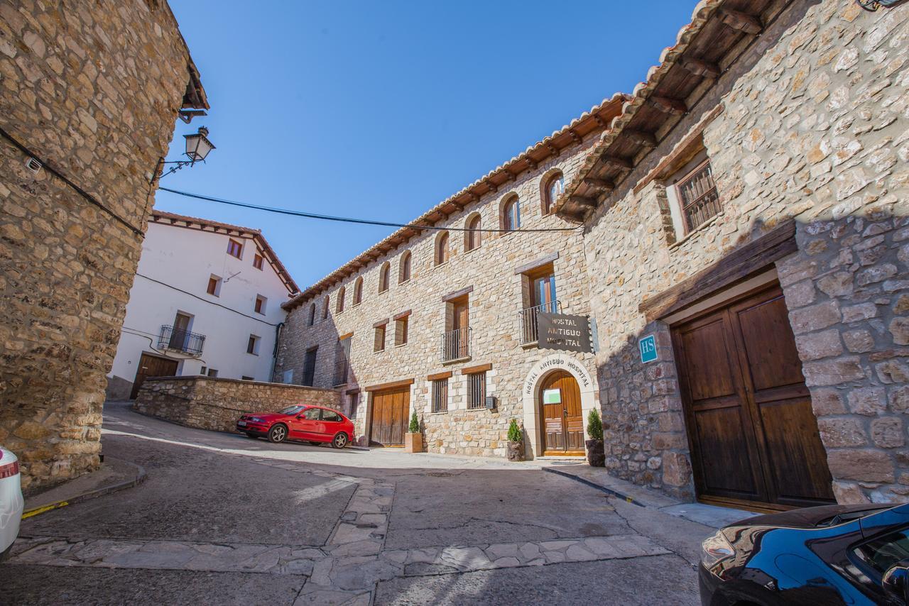Hostal Antiguo Hospital Linares de Mora Kültér fotó